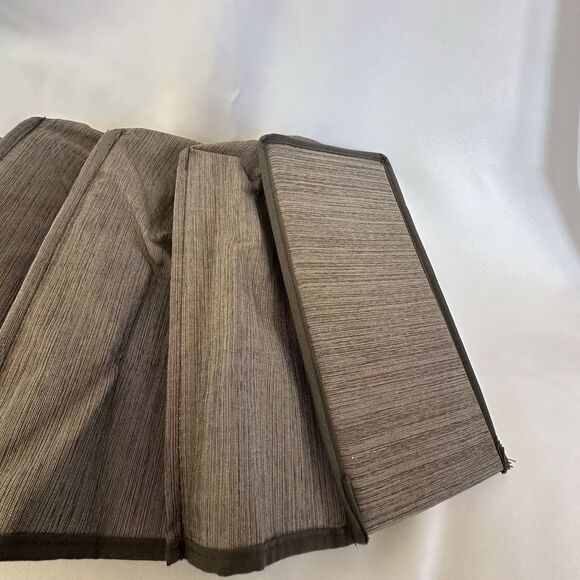 Hanging Shoe Rack 10 Compartments 2 Metal Hooks - Picture 6 of 8